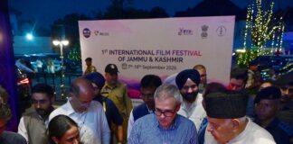 Five films selected for J&K Select Section of 1st IFFJK