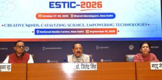 ESTIC-2026 to be held from Oct 27–29 with inauguration by PM Modi: Dr Jitendra Singh